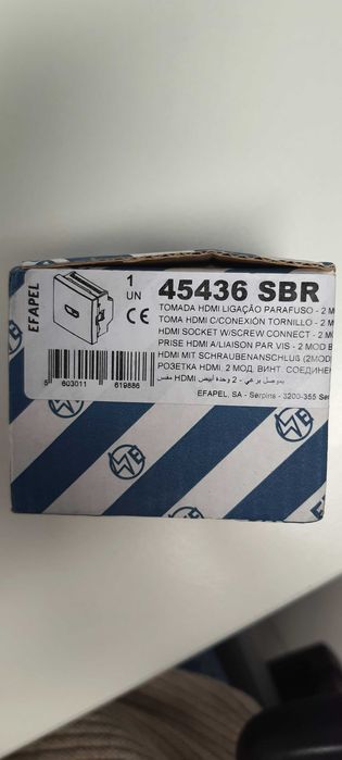 Tomadas HDMI Efapel Quadro 45