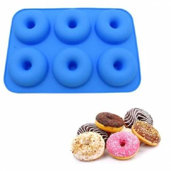 Силиконовая форма для выпечки пончиков  формирования шоколадных конфет