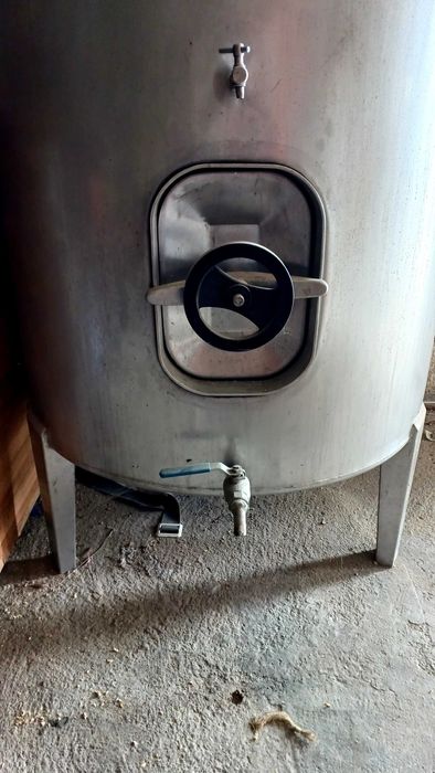 Cuba em inox de 1000 litros