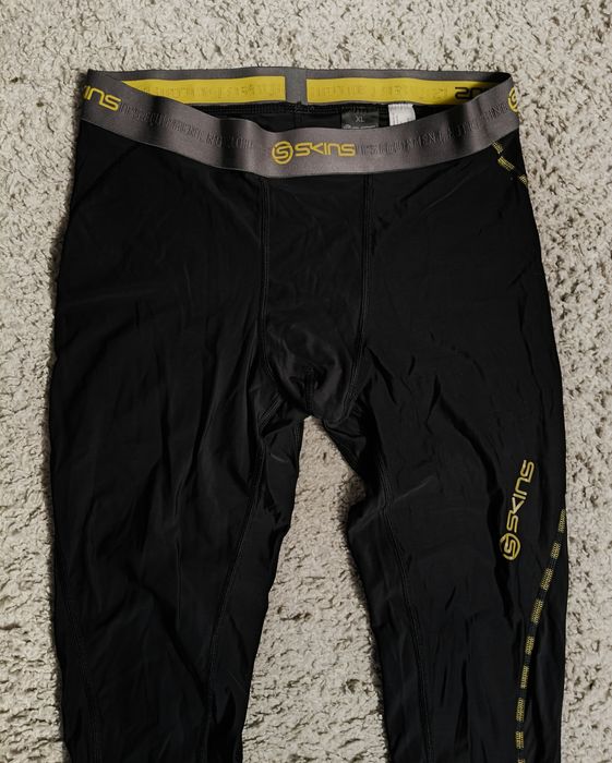 Spodnie legginsy Skins sportowe kompresyjne funkcyjne