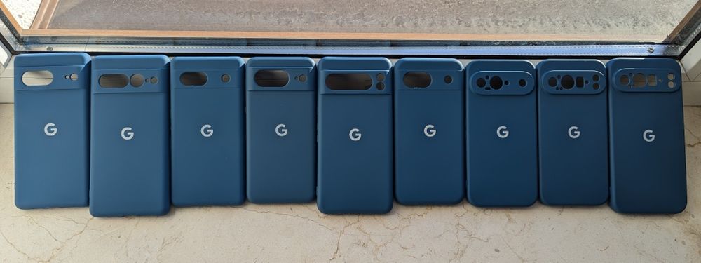Чохол Google для Google Pixel 9 8 7 Pro XL a Синій