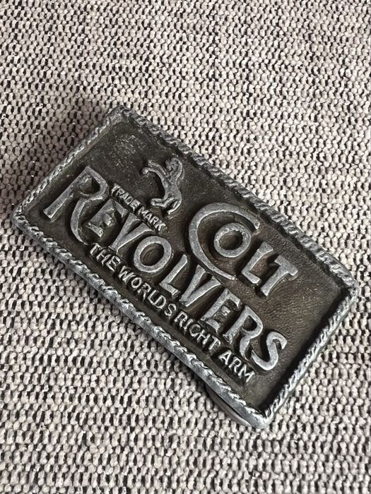 Вінтажна пряжка 70х Colt Revolvers