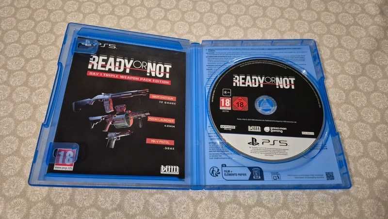 PS5 Ready or Not como novo