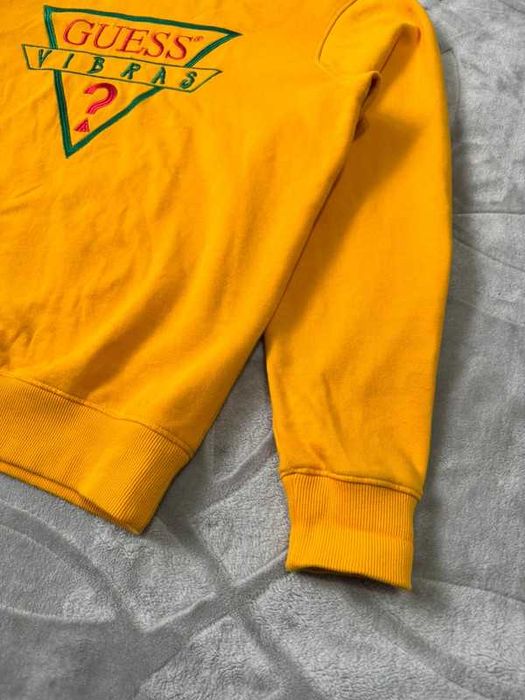 Guess X J Balvin Vibras Fleece Sweatshirt Crewneck M bluza Merch