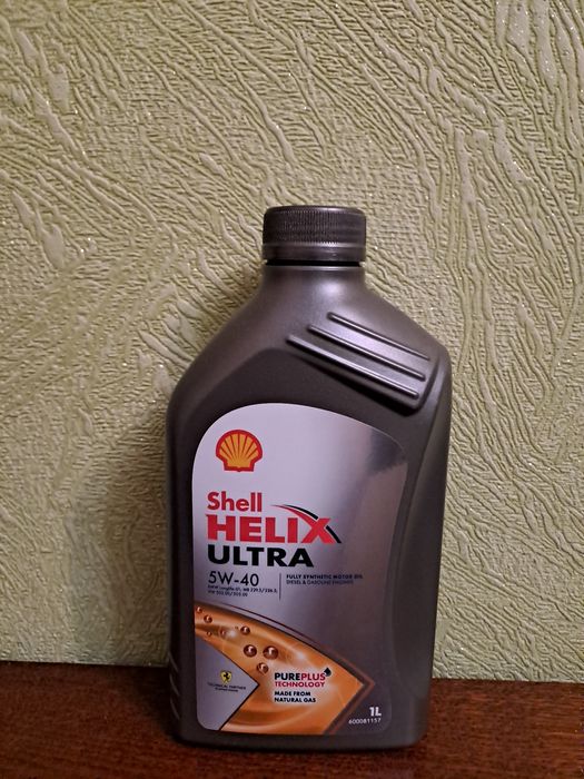Моторна олива SHELL Helix Ultra 5W-40 1L