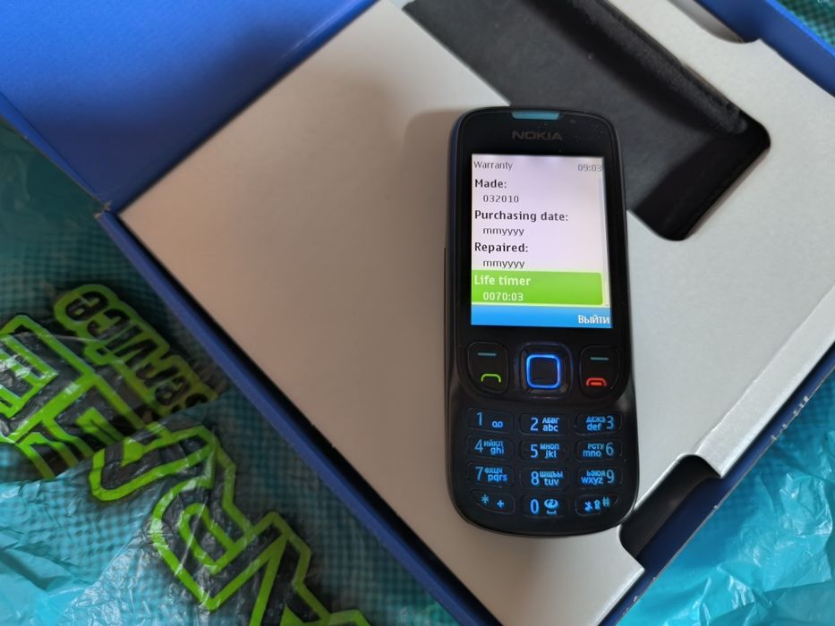 Nokia 6303i Classic Black коллекционное состояние