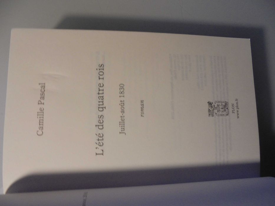 Pascal (Camille);L´Été des Quatre Rois