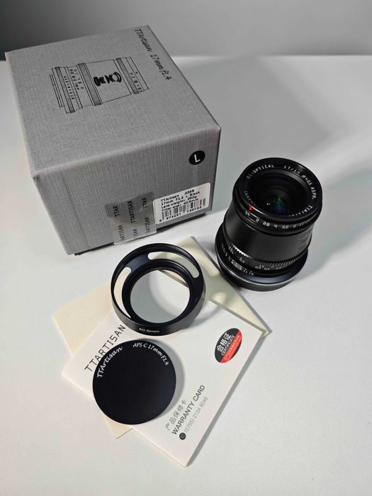 TTArtisan 17mm F1.4 Black, L-Mount