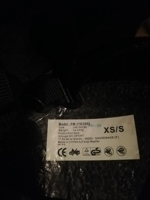 Kask dla dziecka rozm. xs/s