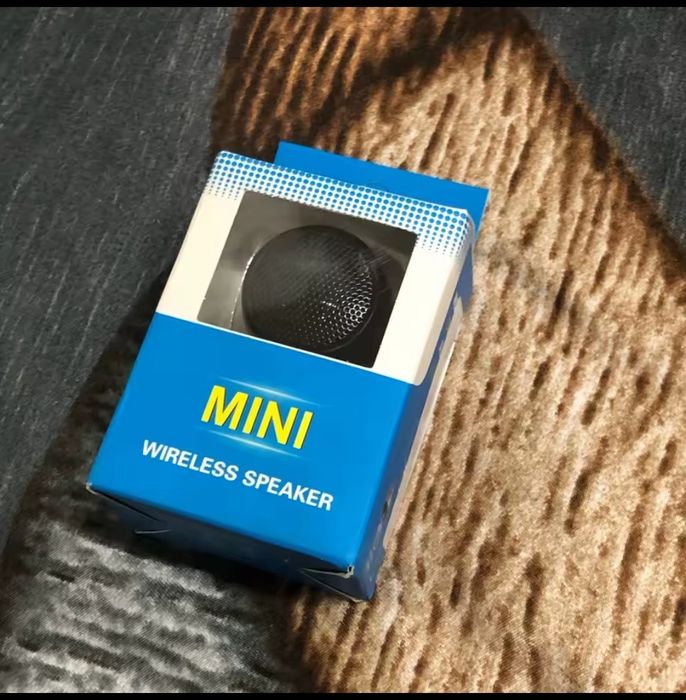 Блютуз міні колонка