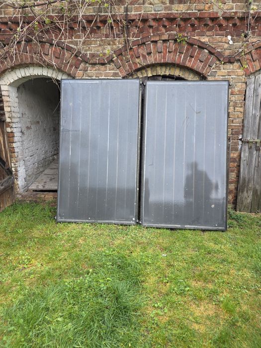 Kolektory słoneczne na Ciepła wode CWU 3 sztuki