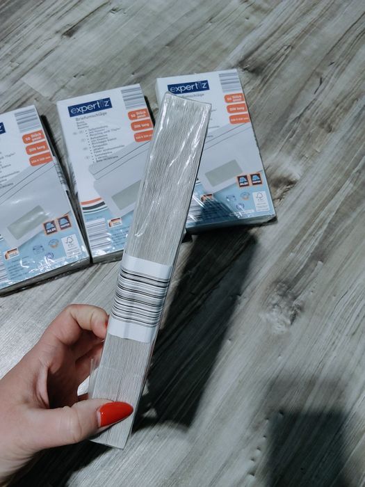 Koperty z okienkiem 200sztuk