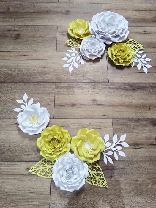 Kwiaty z papieru 3D