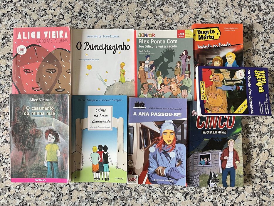 Livros juvenis - 9 volumes