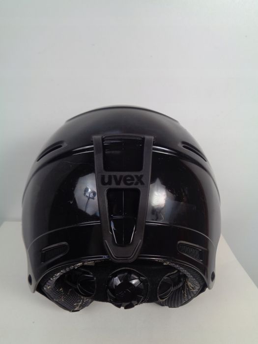 *nartybochnia.pl* kask UVEX L (59-61CM)+SKI RZEP