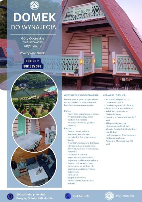 Domek na wynajem