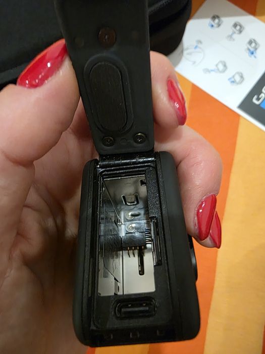 Go pro hero 10 com cartão memória e acessórios