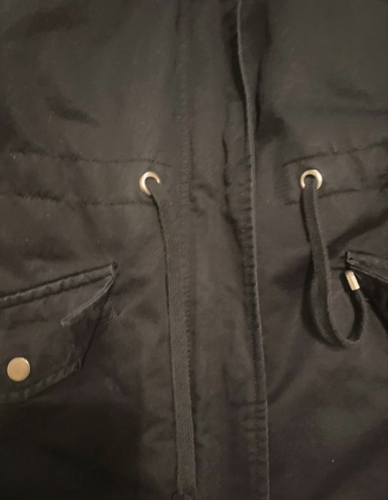 Czarna kurtka damska h&m rozmiar xs