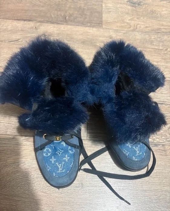 Buty kozaki stylu Louis Vuitton