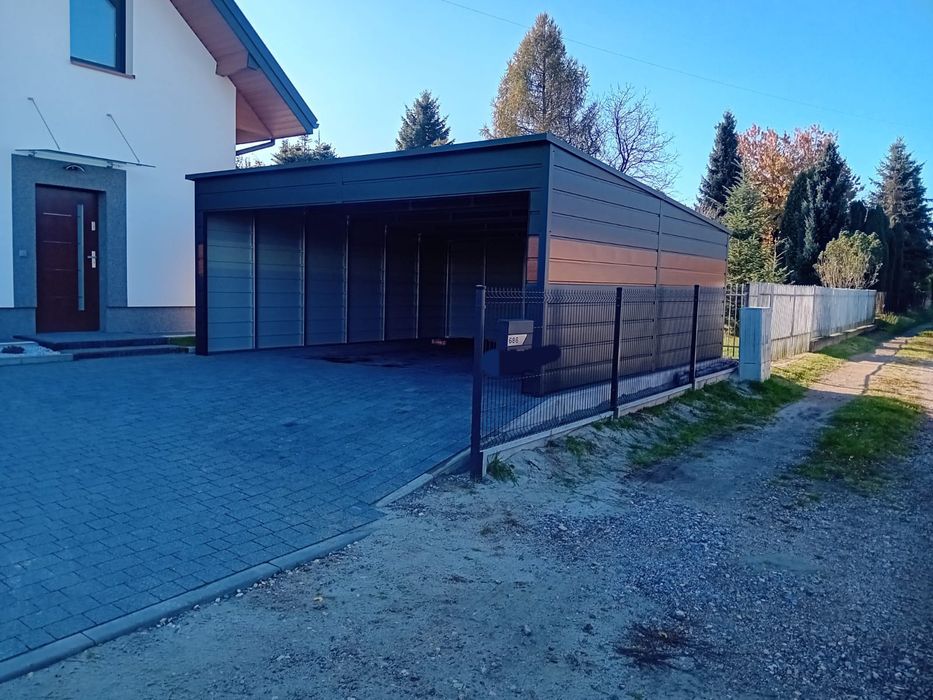 Wiata Panelowa Garażowa/Carport. Wiata 6x6 6x5 5x6 5x5 4x6, 4x5, 3x6,