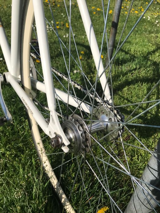 Rower ostre koło checker pig singlespeed