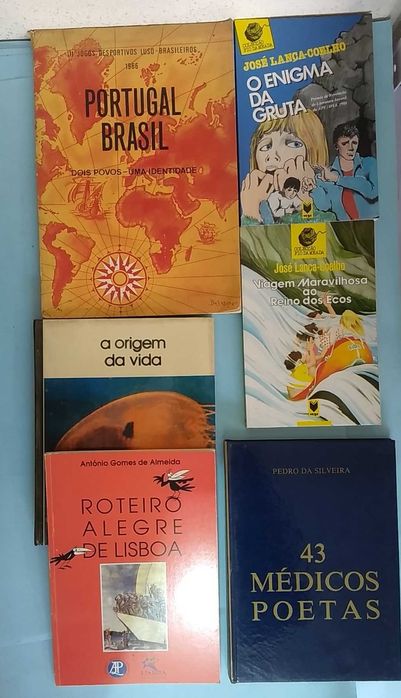 40 Livros antigos/raros incluindo TRILOGIA STAR WARS em português!