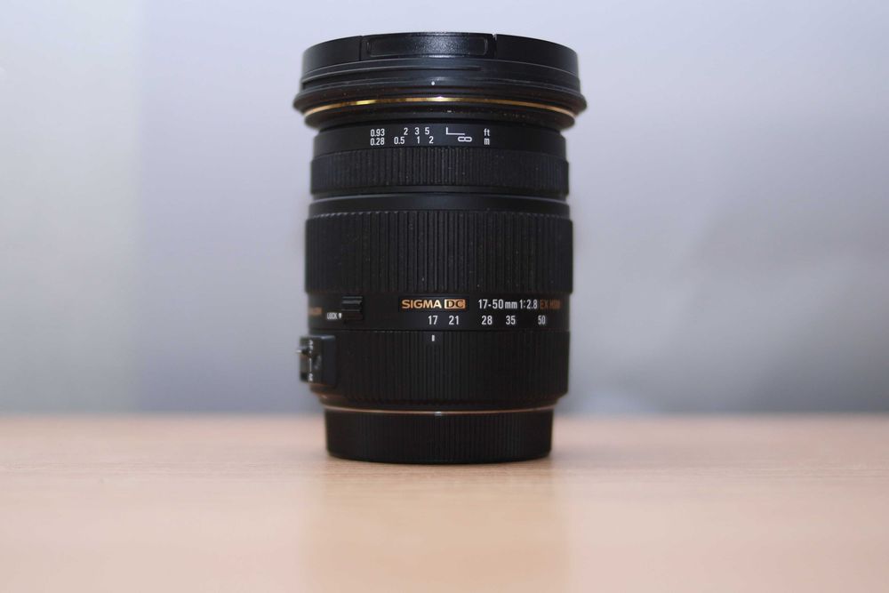 Комплект Canon EOS 50D + Sigma 17-50mm f/2.8 EX DC OS HSM (світлосильний зум)