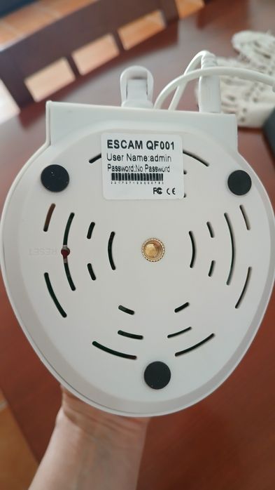 Câmara de Vigilância IP WiFi ESCAM QF001