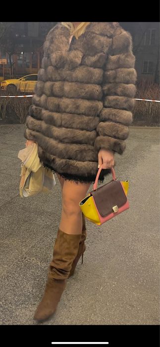 Futro z lisa jak sobole