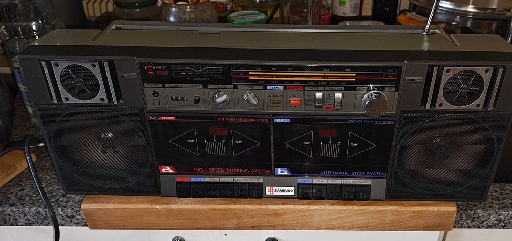 Samsung W-34L radiomagnetofon kasetowy