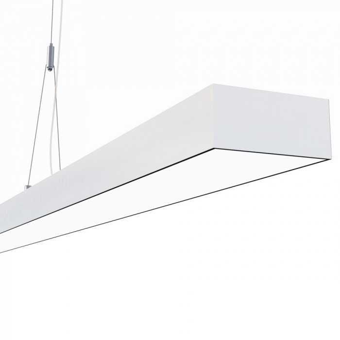SALE! Подвесной линейный LED светильник на тросах 30Вт 4200К белый