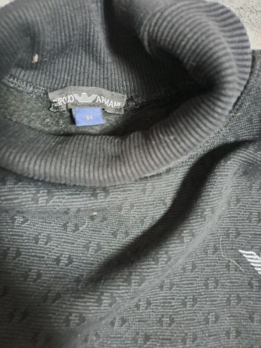 Светр-гольф на хлопчика теплий Giorgio Armani ореганал