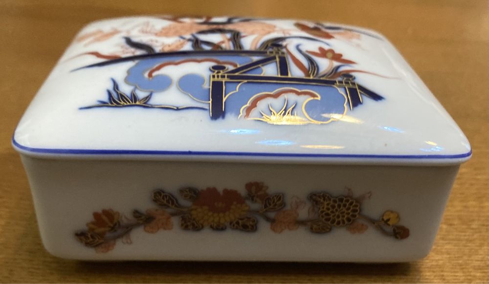 Caixa Americana Vista Alegre decoração Imari