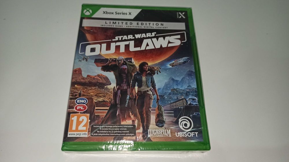 xbox series x STAR WARS OUTLAWS PL po polsku gwiezdne wojny NOWA!