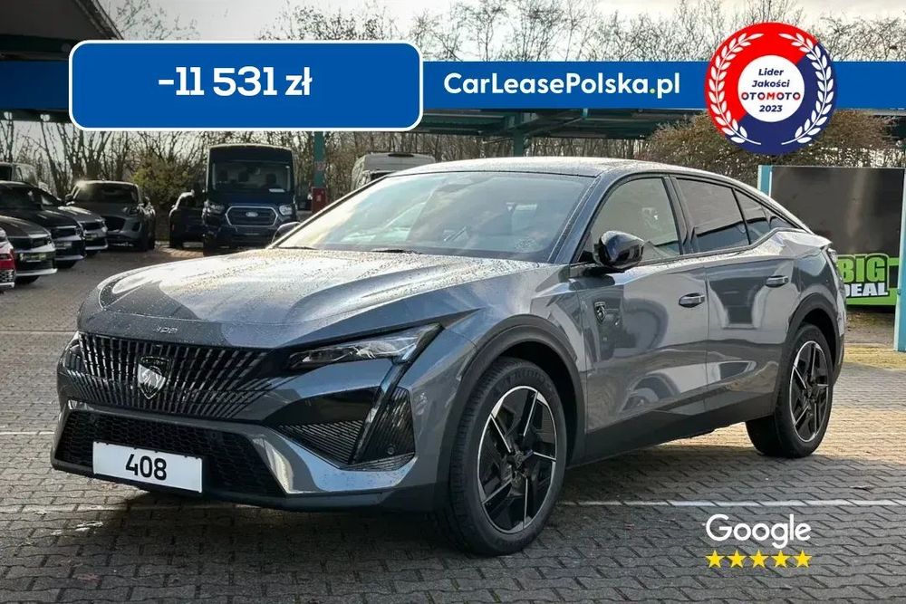 Peugeot 408 GT Exclusive / Rok 2026 / Hybryda / Duży rabat / Leasing / Wynajem