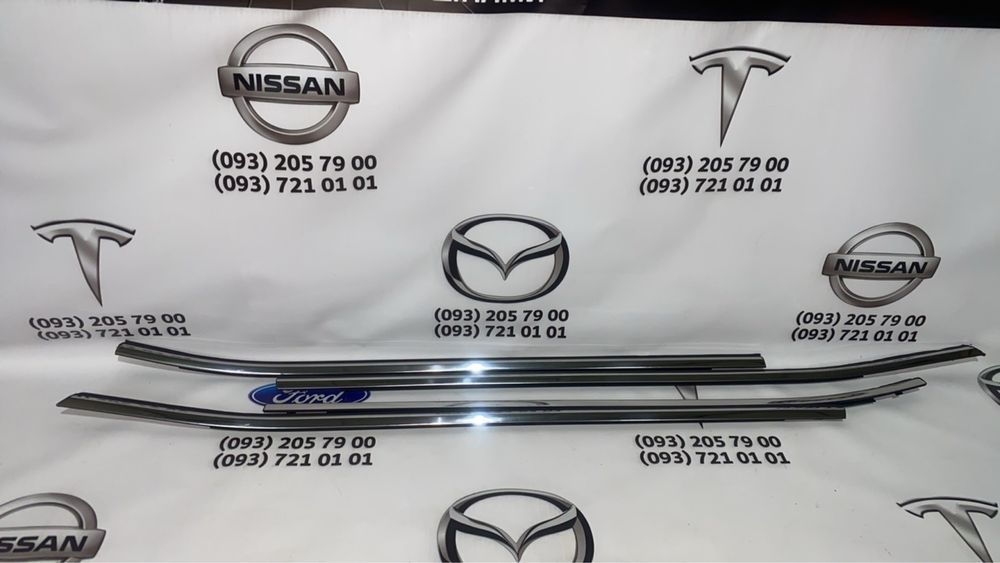 Хром молдинг двери rogue t32 / РОГ Т32 накладка уплотнитель под стекло