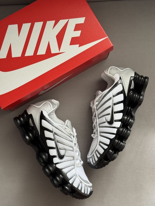 36-45 Nike Shox TL Black White (без предплат)