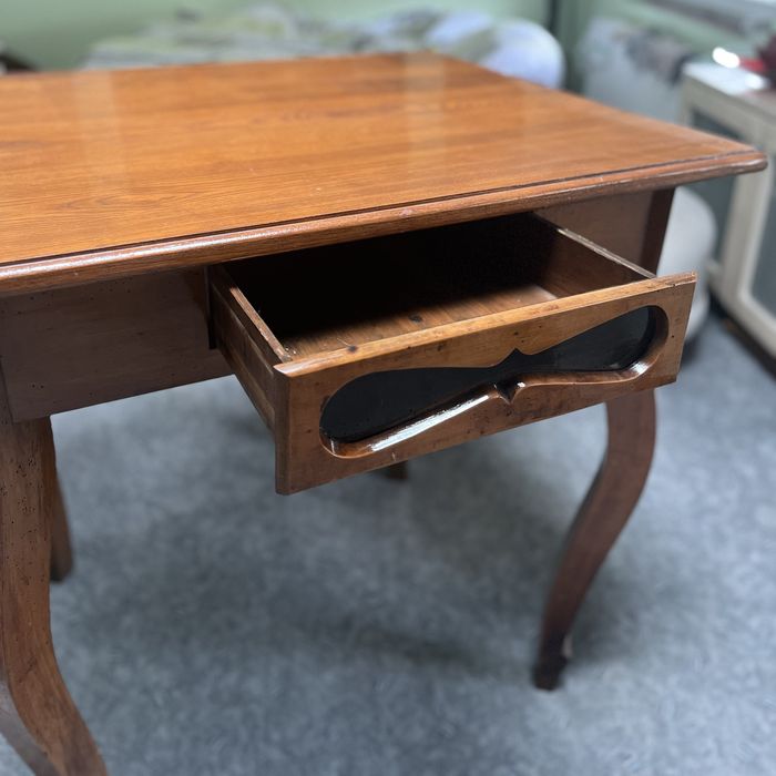 Stary stół Ludwik drewniany konsola biurko Żywiec