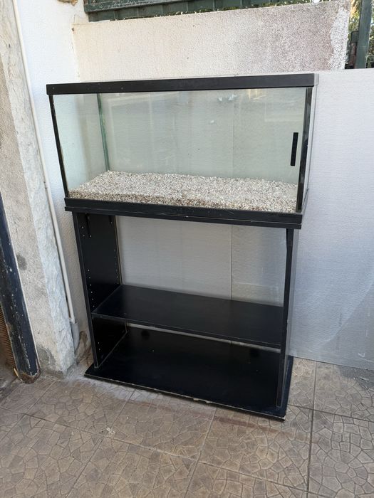 Aquario + móvel 80x30x40