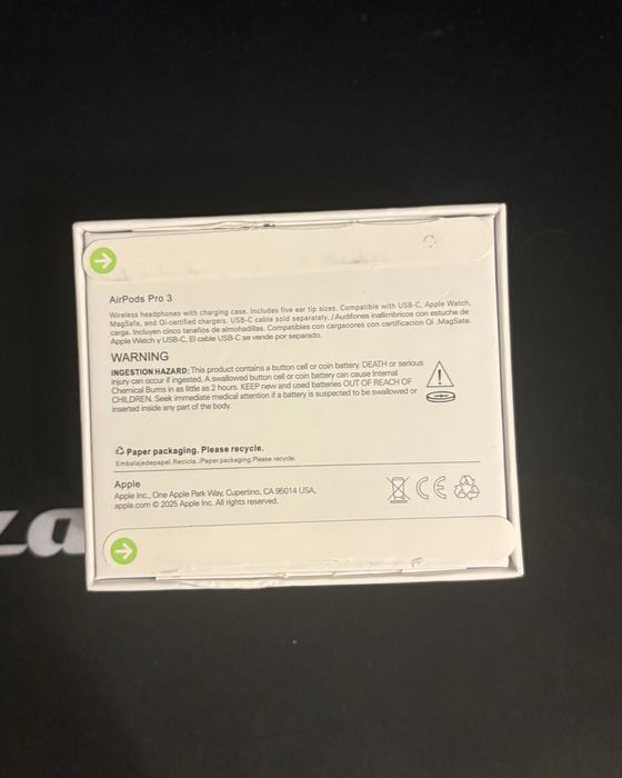 Słuchawki bezprzewodowe Airpods Pro 3