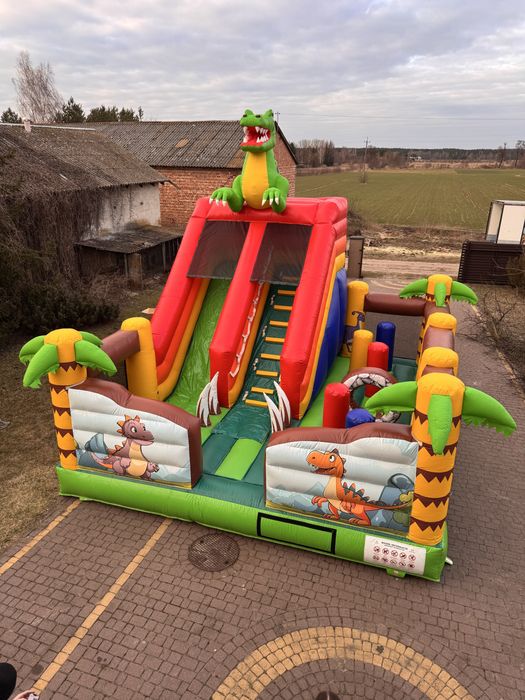 Dmuchaniec, zjeżdżalnia dmuchana, plac zabaw wynajem