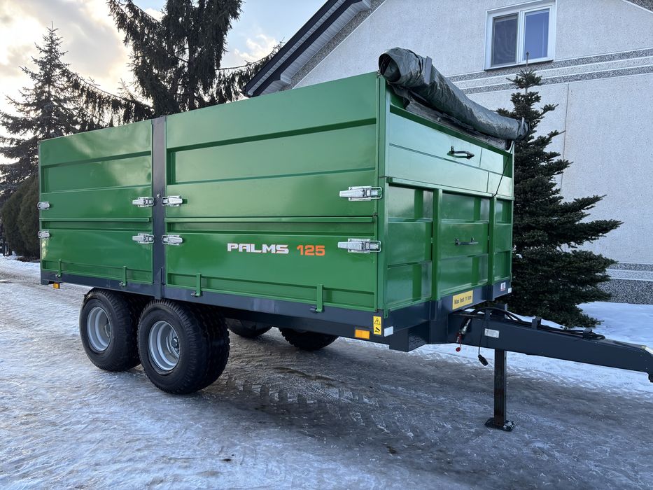 Przyczepa tandem Palms 10ton, transport Gratis !!!