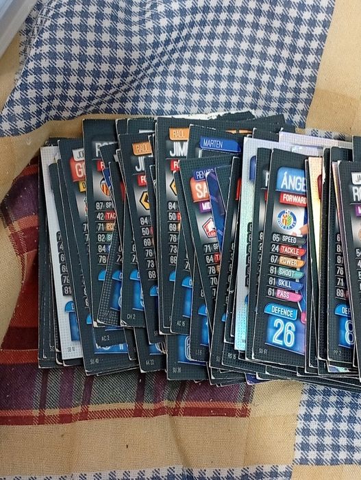 Conjunto de Vários cromos match attak Champions league