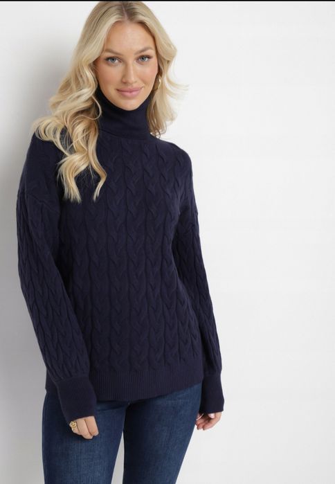 Born2be nowy sweter golf damski zimowy