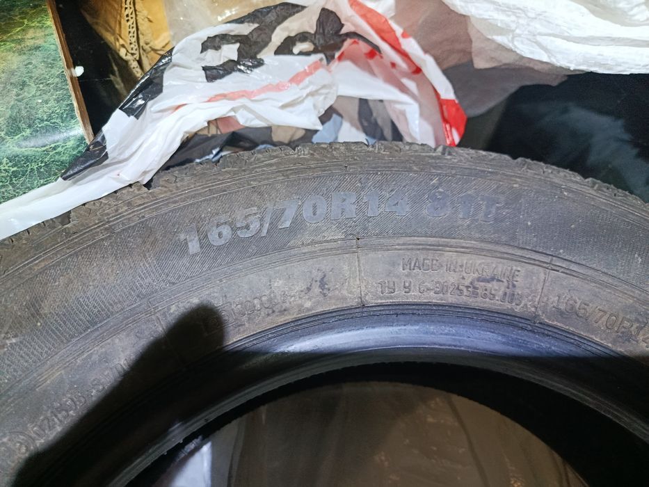 Авто резина зима 165/70/14