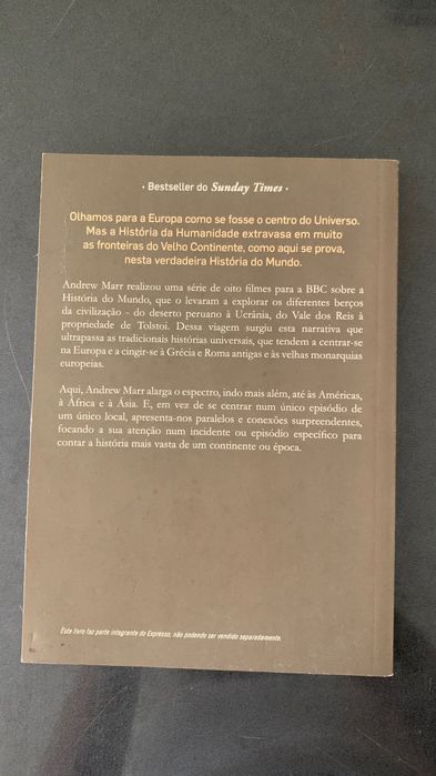 Livro “História do mundo” de Andrew Marr Vol.6 Expresso