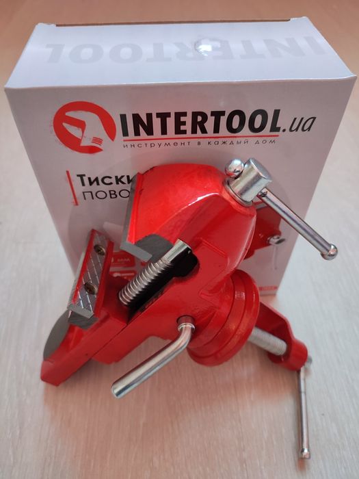 Тиски слесарные 60 мм INTERTOOL HT- 0054