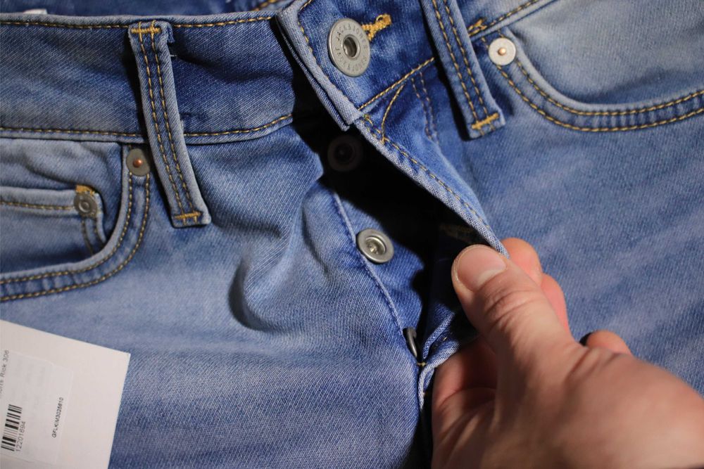 Szorty Jack and Jones r. XS jasne nieb bawełniane nowe z metką