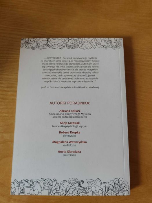 Optymistka poradnik pozytywnego myślenia w chorobach serca kobiet