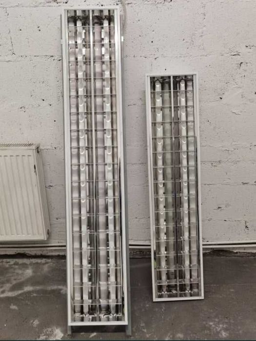 Dwie oprawy rastrowe 125 i 155 cm